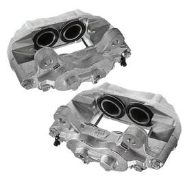 A-Premium Disc Brake Caliper Assembly Compatible with Select Toyota Models - Land Cruiser 1993-1997, L6 4.5L, Sport Utility, 80 Series - Front Driver and Passenger Side