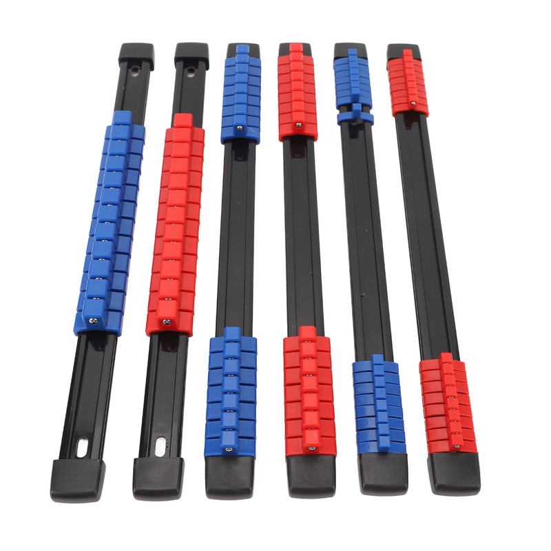 6PCS Drive Socket Organizer Holder 1/4in 3/8in 1/2in SAE And