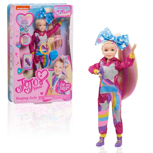 JoJo Siwa J-Team Singing Doll, Kids Toys for Ages 6Up, Gifts and Presents by Just Play