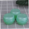 Healeved 40pcs Mushroom Shape Lotion Containers Travel Friendly Cream Jars