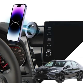 oricarmes Toyota Camry Phone Holder Camry Magnetic Phone Mount for 2024 Toyota Camry Accessories Camry Phone Mount 2024 2023 2022 2021 Compatible for All Cell Phones