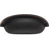 Atlas Homewares A818-VB 3-3/4-Inch Euro-Tech Collection Bin Cup Pull, Venetian