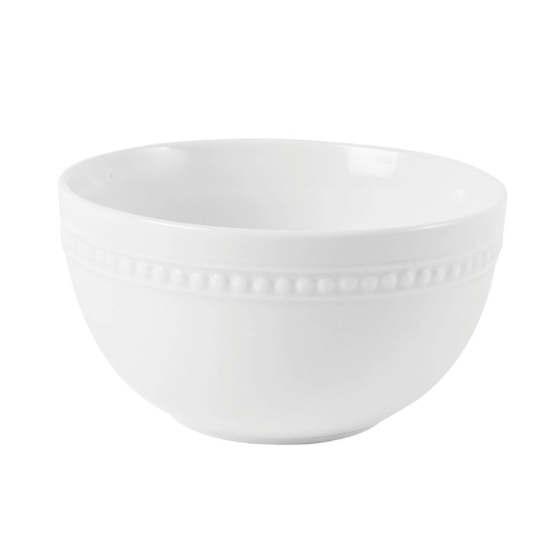 Everyday White by Fitz and Floyd Beaded 26 Ounce Porcelain