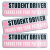 UBOG 3PCS Student Driver Magnet,Student Driver Sticker Magnet for Car,Car