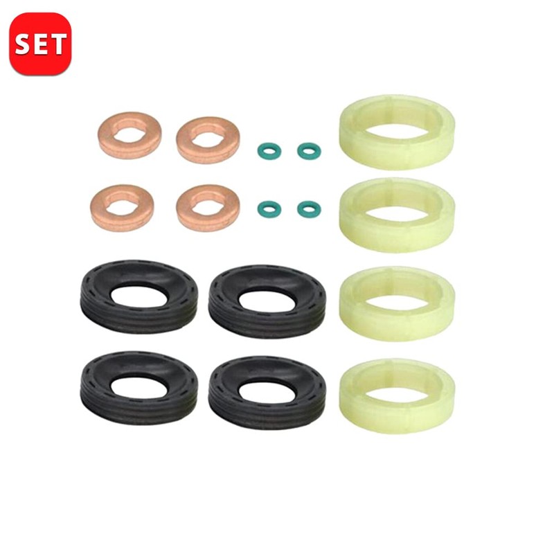 Fuel Injector Seal Washer Oring Kit For CITROEN Berlingo Xsara