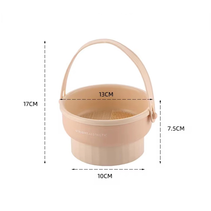 Clean Makeup Brushes Beige