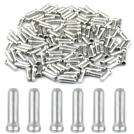 SUJEBKC 100 pieces brake cable bicycle end caps gear cable brake cable end cap brake cable for brake cable shift cable bicycle brake cable caps