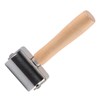 DIY Leather Handwork Smoother 35mm Leather Roller Tool Leathercraft Edge