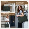 RAINSMORE Laptop Bag for Women 15.6 Inch Work Tote Bags