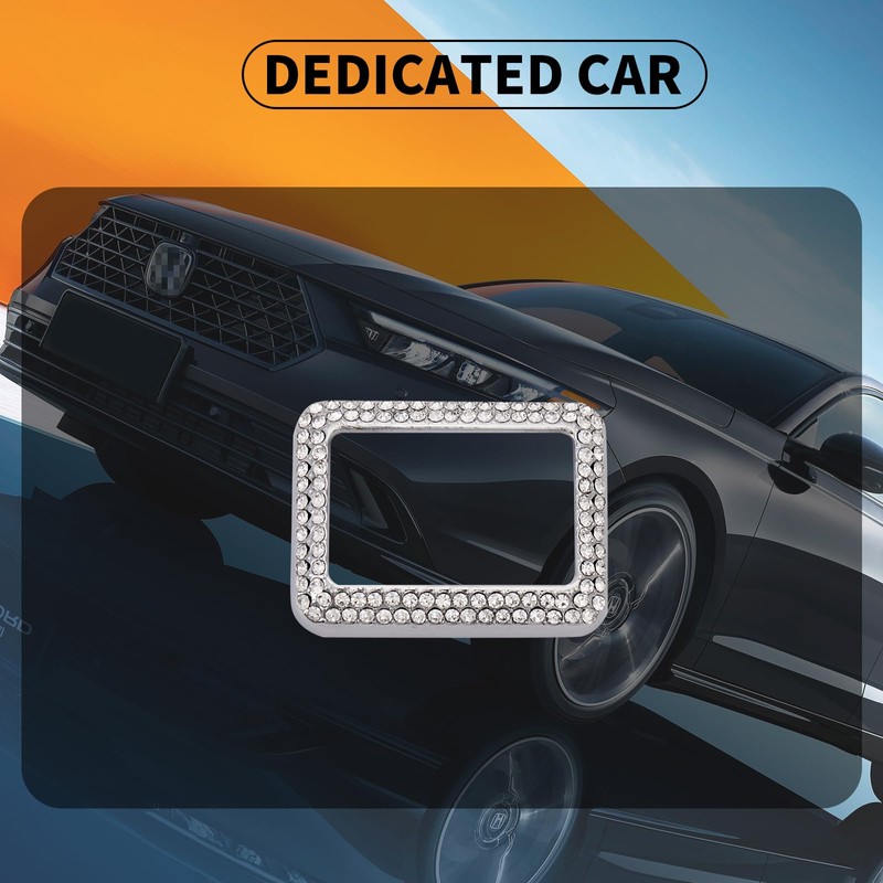 ZSJO Bling Hazard Warning Button Cover Sticker Fit for 11th