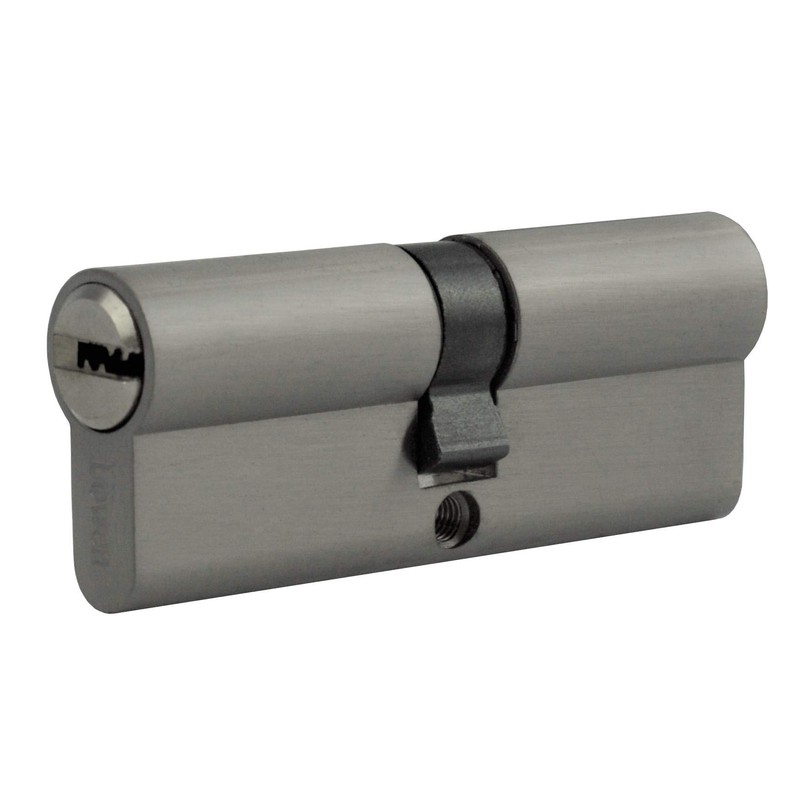 2x Profile Cylinder 100 mm 50/50 Simultaneous Locking Including 10