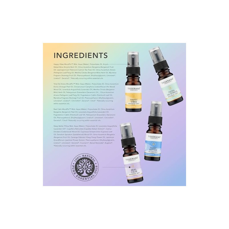 Tisserand Little Wellbeing Wonders Collection - Mini Mists