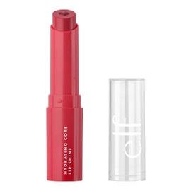 e.l.f. e.l.f. Hydrating Core Lip Shine, Lip Balm For A Sheer Tint Of Color & Soft Shine, Infused With Moisturizing Vitamin E, Vegan & Cruelty-Free, Lovely