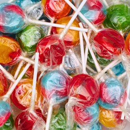 Dobsons Random Mixed Flavour Mega Lollies 475g Sweet Jar