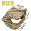 Tfwadmx Large Turtle Basking Platform, Bearded Dragon Hide, Reptile Cave