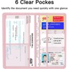 Premium Car Registration and Insurance Card Holder, Car Document Holder
