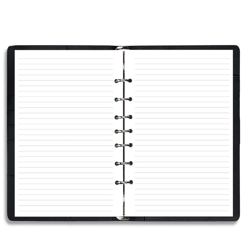 7-Hole Lined Refills Paper, A5 Filler Paper for Planner Inserts,