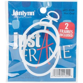 Just A Frame - Oval White Frames (Set of 2)