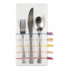 DII Tassel Stripe Tabletop Collection Decorative, Machine Washable, Napkin Set,