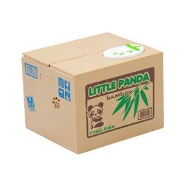 Cisixin Electronic Panda Money Box Automatic Stealing Coins Coin Bank Money Saving Box Piggy Bank