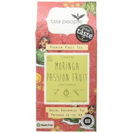 Tea People Moringa Passion Fruit, 15 Tea Pyramids in Retail Pack