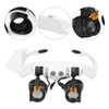 Head Mount Magnifier with LED Light, Hands Free Headband Magnifying