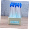 ULTECHNOVO 50pcs Plastic Test Tube Kit with Cork Stopper and