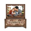 Puzzle Pieces Romantic Custom Music Box, Plays Any Song, Valentine's