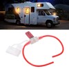 31.5cm 12AWG Car Fuse Holder TPE PVC with Manual Reset