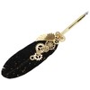 Feather Pen Business Fire Lacquer Stamp European Retro Style Sprinkled