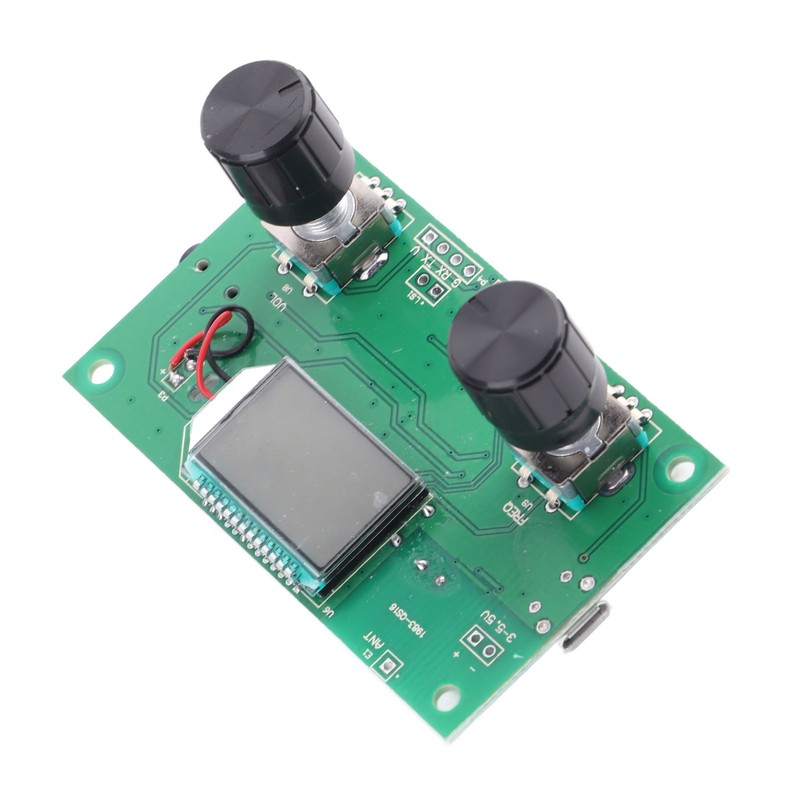 Digital Radio Receiver Module Stereo Wireless FM Modules with LCD