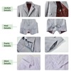 Boys Suit Size 12 Light Grey 6 Pieces Ring Bearer