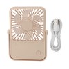 Small Desk Fan USB Powered Portable Table Fan Fast Cooling