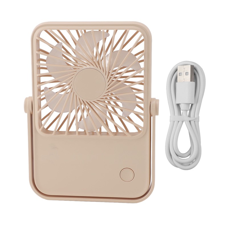 Small Desk Fan USB Powered Portable Table Fan Fast Cooling
