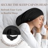 OLESILK Silk Bonnet Beanie for Day & Night, Silk/Modal Unisex