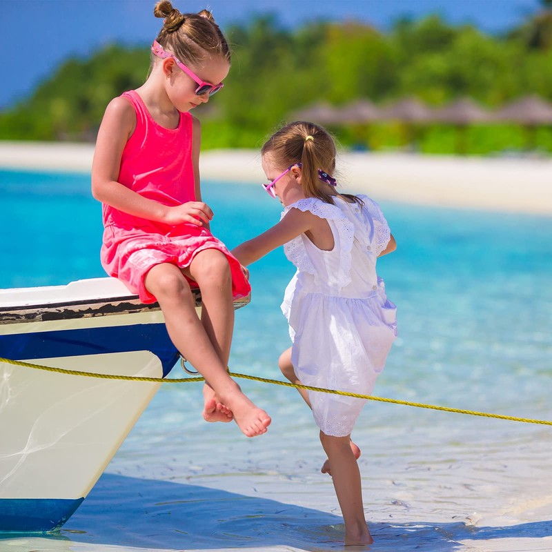 Weewooday 6 Pieces Kids Eyeglass Strap Nonslip Sunglasses Holder Lanyard