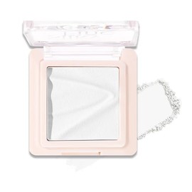 SUAKE Paleta de contornos e iluminadores - Rosa nude, beige, blanco transparente. Iluminador natural, acabado satinado que no se apelmaza para una escultura impecable (03# Clear White)