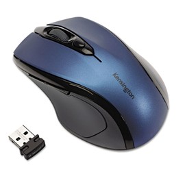 Kensington Pro Fit Medium Size Wireless Mouse - Sapphire Blue