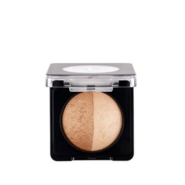 Flormar Baked Blush-On Highly Pigmented & Natural Shimmering Baked Blush No. 023 - Dual Gold
