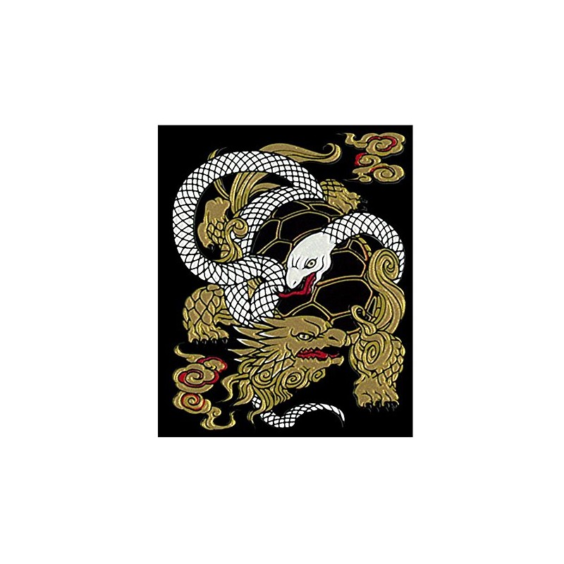 東洋ケース シール デコレーション (スマホ・ガラケー) 蒔絵シール 守護神獣絵巻 玄武 SHINJU-04
