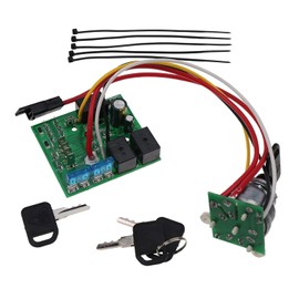 JEENDA Ignition Switch Module with Keys AM124137 AM119999 AM131841 Compatible with John Deere Garden Tractors 325 335 345 Serial Numbers below -0700000