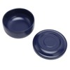 Men Shaving Soap Bowl Dark Blue Wide Mouth Easy To