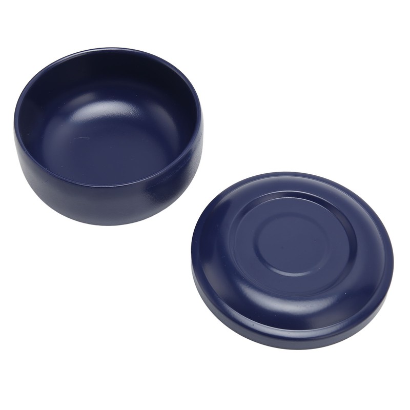 Men Shaving Soap Bowl Dark Blue Wide Mouth Easy To