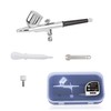 Timbertech Airbrush Kit With Compressor AS-186K With Airbrush Gun, Air