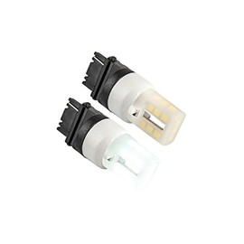 Grand General 70697 3157 LED Bulb White, with Ceramic Heat Sink, 12V/24V, Pair