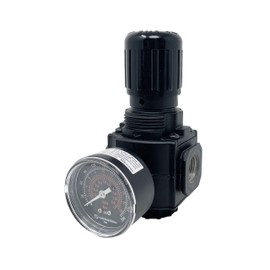 R73G-4AK-RSG : Norgren Excelon R73G Series, 1/2 PTF Ports, knob Adjustment, Relieving Pressure Regulator, with Gauge, 10 to 250p