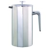 Service Ideas PDWSB1000PS French Press, 12 sided, Double walled,Stainless Steel,