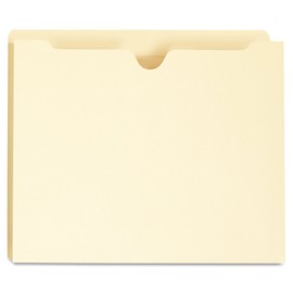 Universal One Manila File Jackets with Reinforced Tabs, Letter (73500)