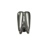 Kiola Designs Silver Toned Shiny Dental Tooth Teeth Magnet