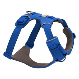 Ruffwear, Front Range Dog Harness, Reflective and Padded, No Pull Harness for Training and Everyday, Blue Pool, Large/X-Large